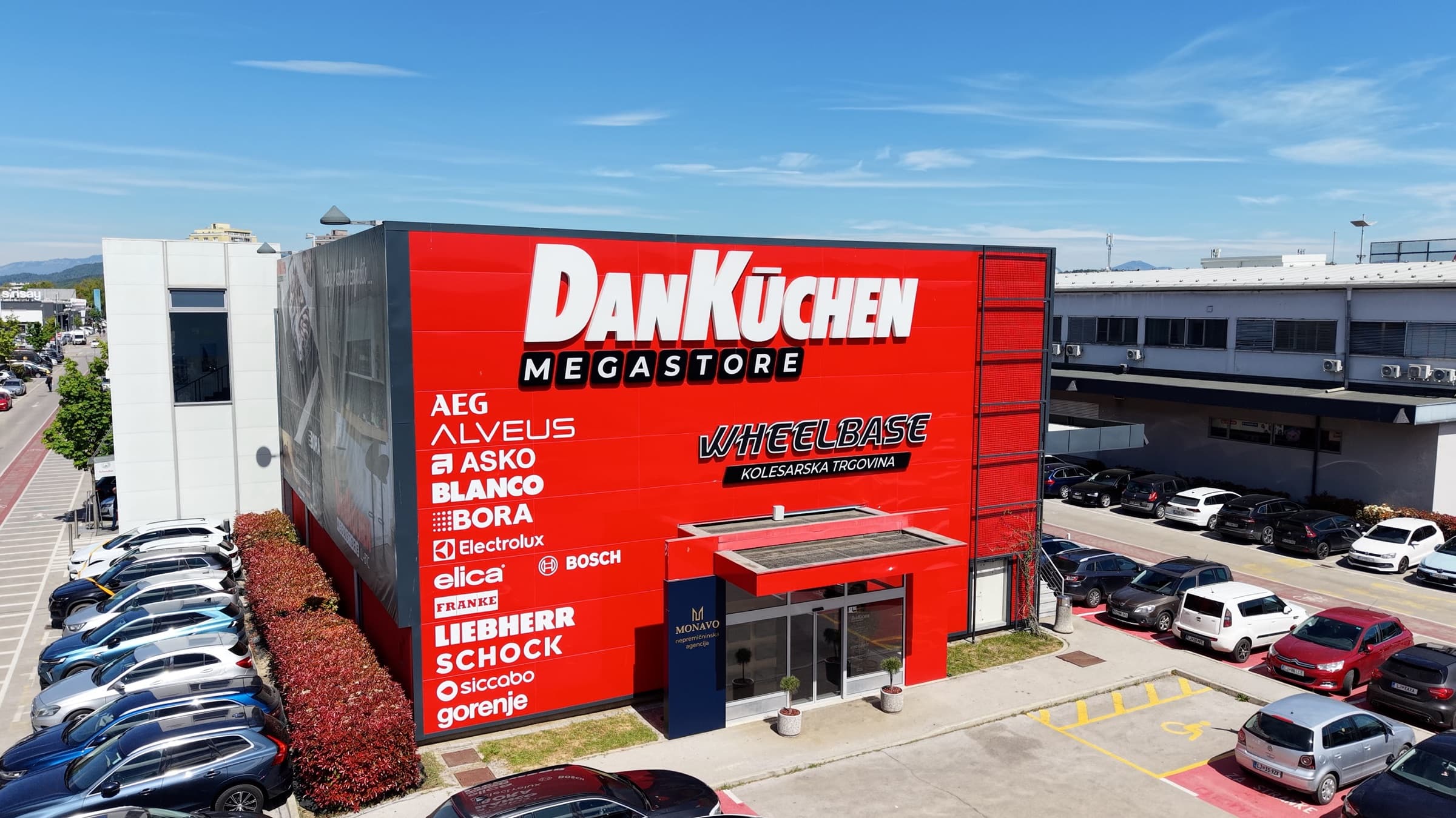 Salon DanKüchen Megastore BTC v Ljubljani